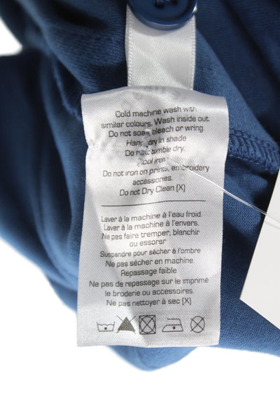 The Upside Unisex Blue Organic Cotton Sweatpants Size 8