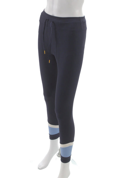 The Upside Women Ankle Jogger Leggings Dark Blue Size 4