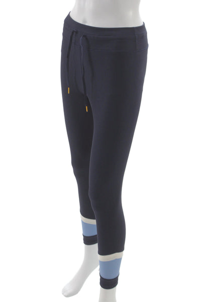 The Upside Women Ankle Jogger Leggings Dark Blue Size 6