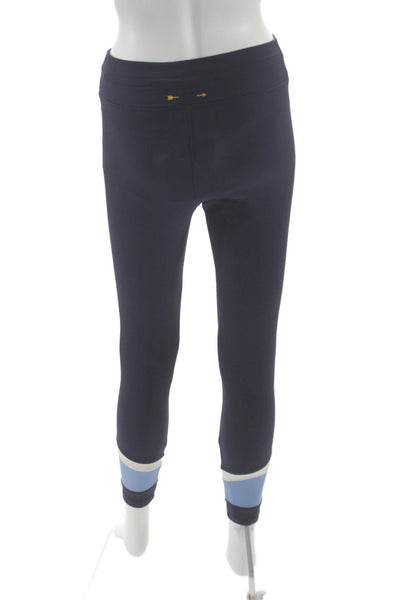The Upside Women Ankle Jogger Leggings Dark Blue Size 6