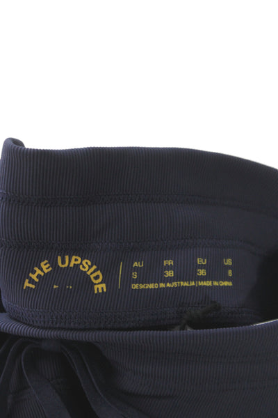 The Upside Women Ankle Jogger Leggings Dark Blue Size 6