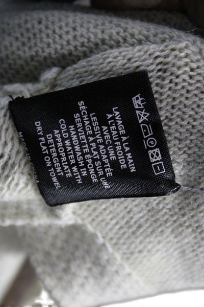 Isabel Marant Etoile Unisex Pullover Beige Cotton Wool Crew Neck Size 36