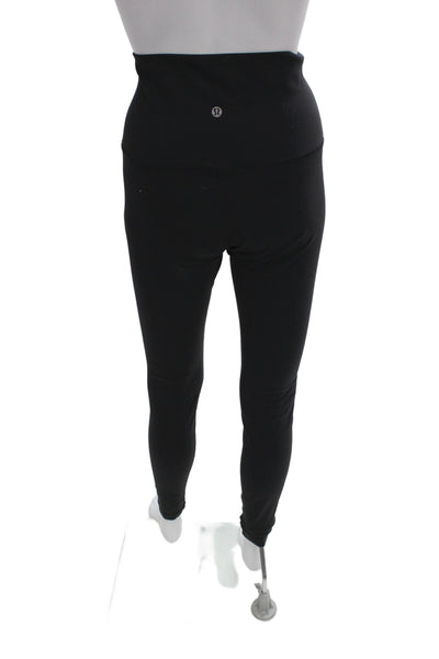 Lululemon Women Ankle Maternity Leggings Black Size M