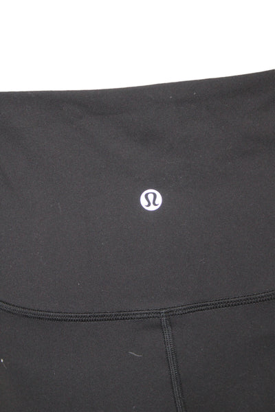 Lululemon Women Ankle Maternity Leggings Black Size M