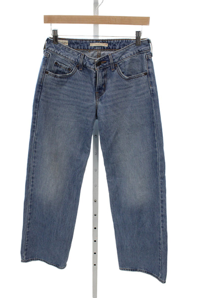 Levi Strauss & Co Mens Straight Blue Jeans Size 25