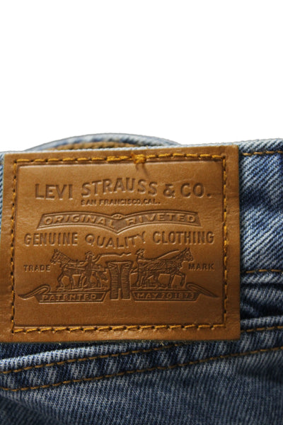 Levi Strauss & Co Mens Straight Blue Jeans Size 25