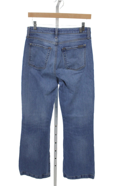 7 For All Mankind Womens Blue Bootcut Flared Jeans Size 28