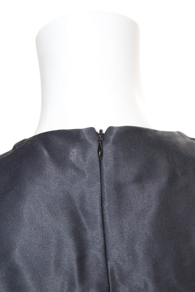 Lover Womens Black Floral Sleeveless Mini Shift Dress Size 4