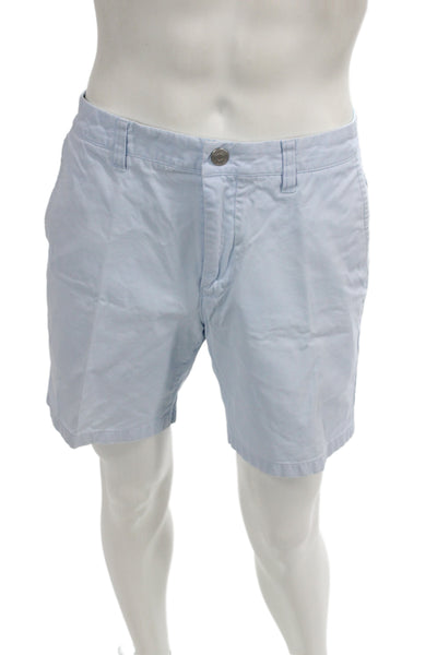 Bonobos Mens Chino Shorts Light Blue Cotton Beach Size 33