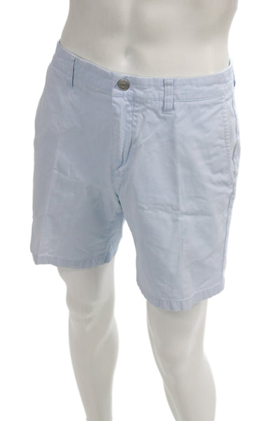 Bonobos Mens Chino Shorts Light Blue Cotton Beach Size 33