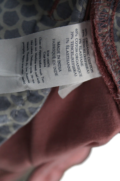 Faherty Mens Pink Cotton Chino Shorts Beach Solid Size 32