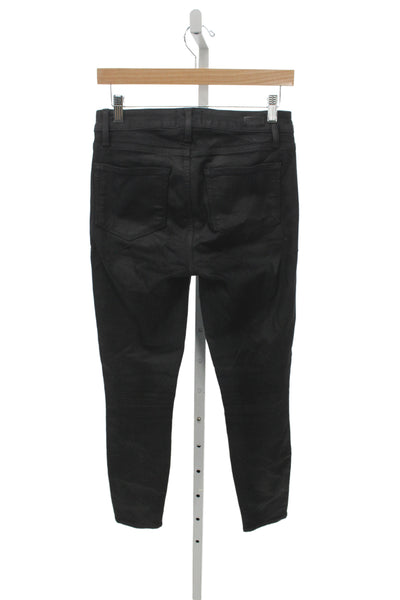Paige Women Black Ankle Skinny Jeans Size 27