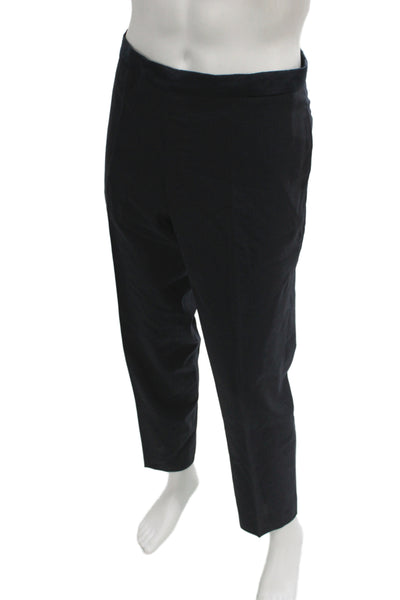 Prada Mens Dress Pants Black Wool Polyester Size 54