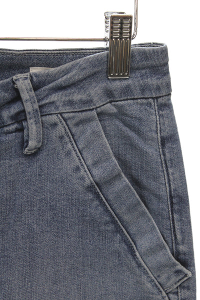 Frame Womens Blue Cropped Mid Rise Jeans Size 27