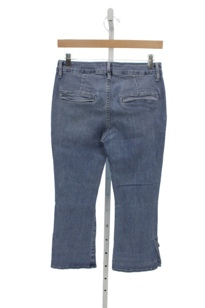 Frame Womens Blue Cropped Mid Rise Jeans Size 27