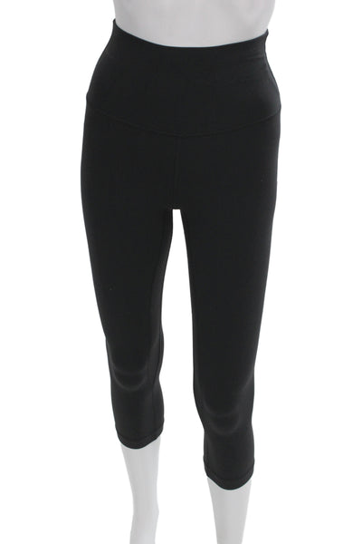 Lululemon Women Black Capri Leggings Size S