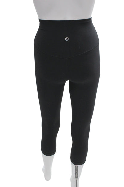 Lululemon Women Black Capri Leggings Size S