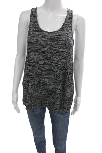 Rag & Bone Jean Women Basic Sleeveless Tank Dark Gray Cotton Size S
