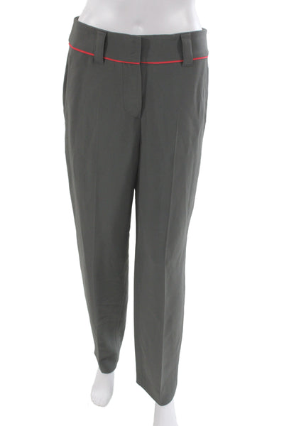Emporio Armani Mens Dress Pants Dark Gray Viscose 30 Inseam Size 40