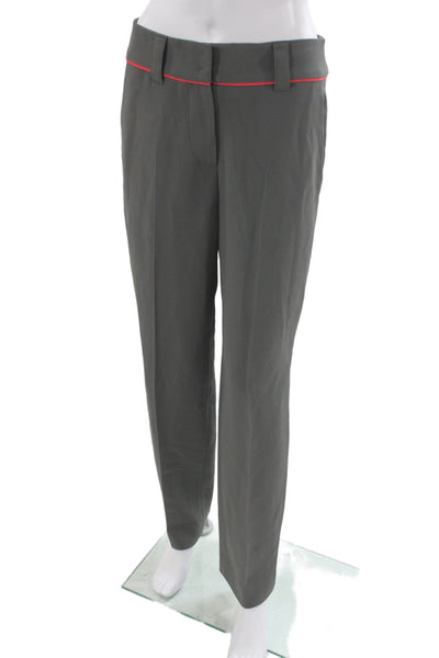 Emporio Armani Mens Dress Pants Dark Gray Viscose 30 Inseam Size 40