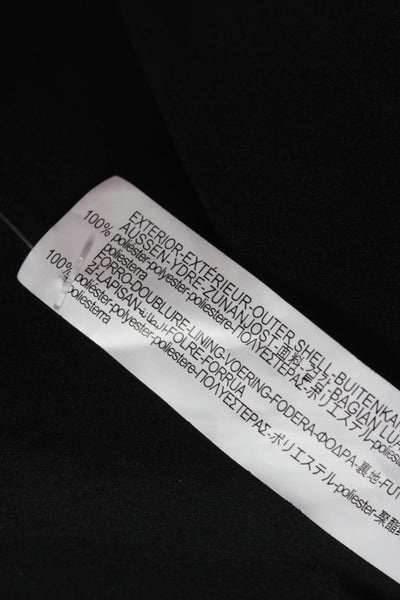 Zara Womens Classic Black Jacket Long Sleeve Polyester Size XS