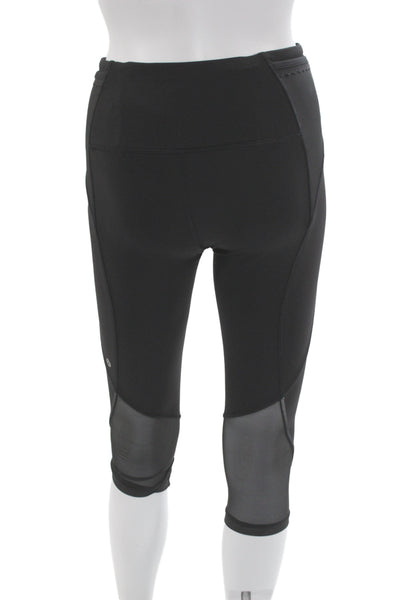 Lululemon Womens Capri Leggings Black Spandex Size 4