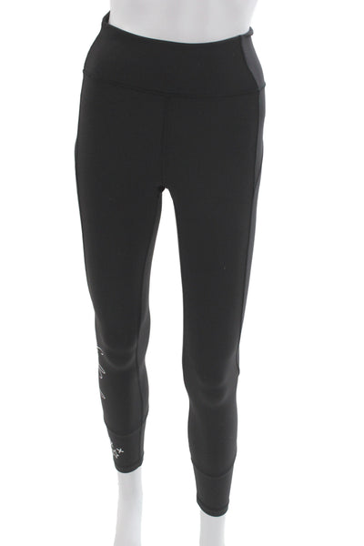 Lululemon x SoulCycle Womens Black Ankle Leggings Size 6