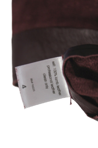 Susana Monaco Women A-Line Fit and Flare Dress Brown Sleeveless Zip Size 4