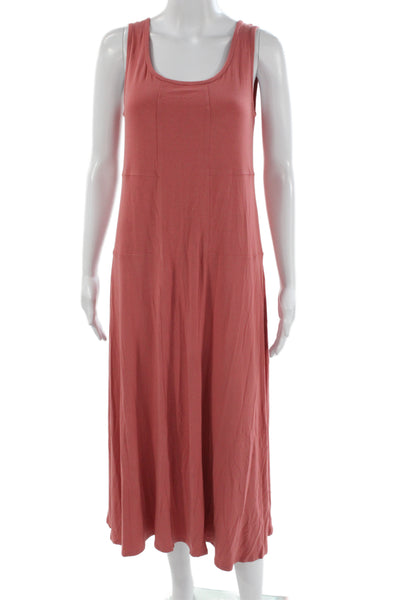Eileen Fisher Women Maxi Tank Dress Pink Size XS