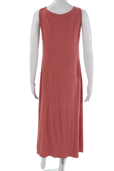 Eileen Fisher Women Maxi Tank Dress Pink Size XS