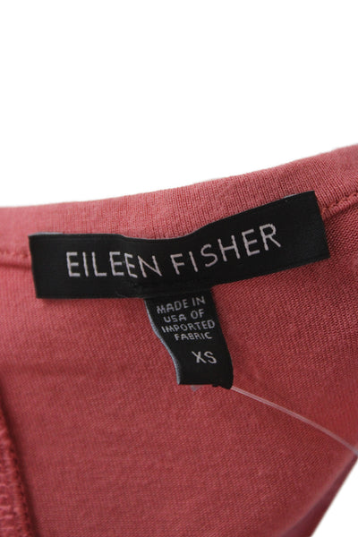 Eileen Fisher Women Maxi Tank Dress Pink Size XS