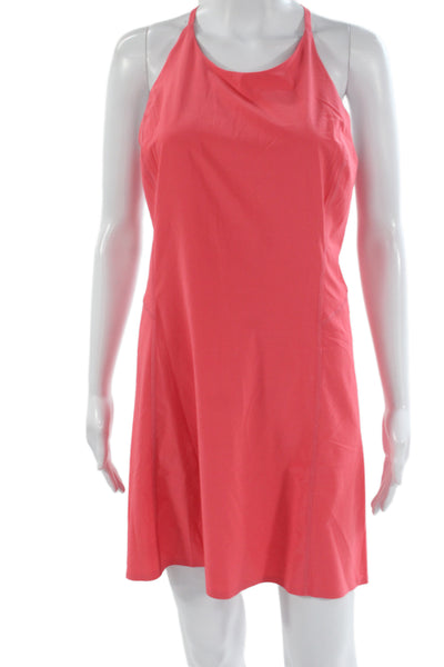Athleta Womens Tank Dress Pink High Neck Sleeveless Petite Size S