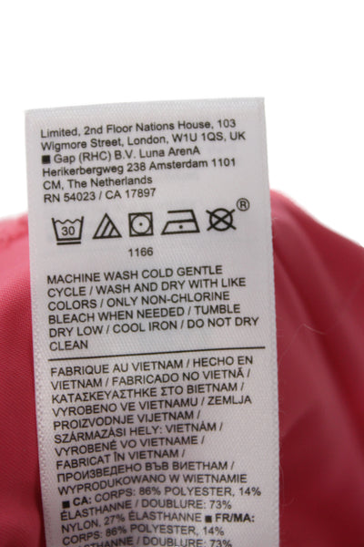 Athleta Womens Tank Dress Pink High Neck Sleeveless Petite Size S