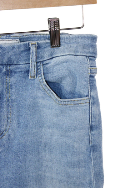 Frank & Eileen Women Skinny Cropped Ankle Jeans Light Blue High Rise Size 27