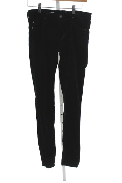 AG Adriano Goldschmied Womens Black Jeggings Size 28