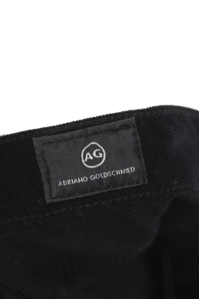 AG Adriano Goldschmied Womens Black Jeggings Size 28