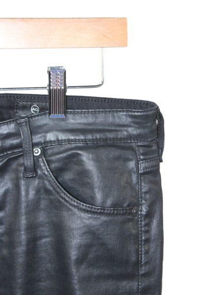 AG Adriano Goldschmied Women Ankle Skinny Jeans Black Size 27