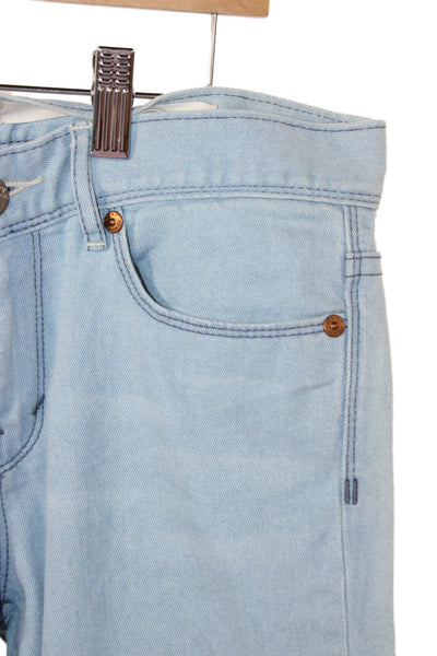 DKNY Jeans Unisex Straight Jeans Light Blue Denim Low Rise Size 28