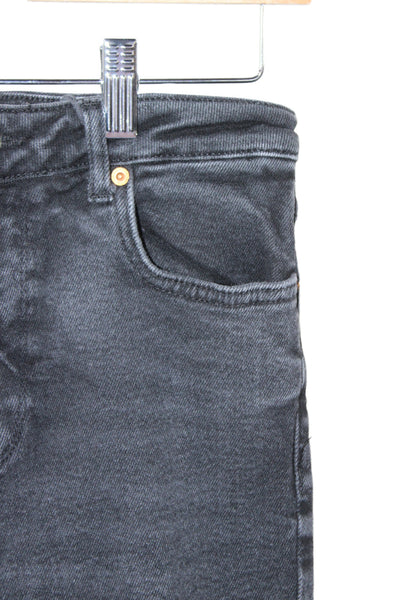 Zara Women Skinny Dark Gray Jeans High Rise Size 6