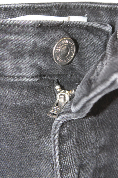 Zara Women Skinny Dark Gray Jeans High Rise Size 6