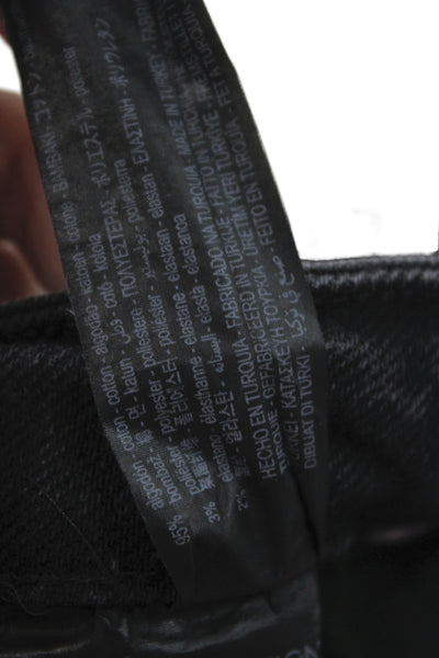 Zara Women Skinny Dark Gray Jeans High Rise Size 6