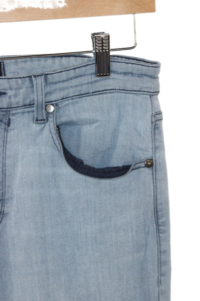 Paige Black Label Mens Gray Straight Jeans Rayon Blend Size 32