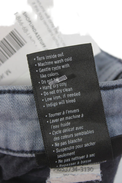 Paige Black Label Mens Gray Straight Jeans Rayon Blend Size 32