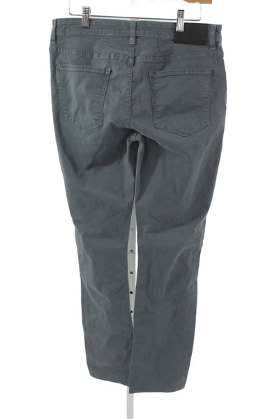 Paige Mens Dark Gray Chinos 97% Cotton 3% Polyurethane Size 32