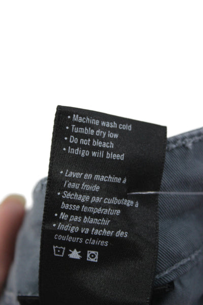 Paige Mens Dark Gray Chinos 97% Cotton 3% Polyurethane Size 32