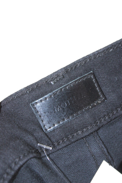 Mother Unisex Black High Rise Jogger Pants Size 26