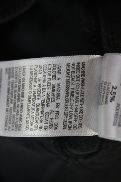 Mother Unisex Black High Rise Jogger Pants Size 26