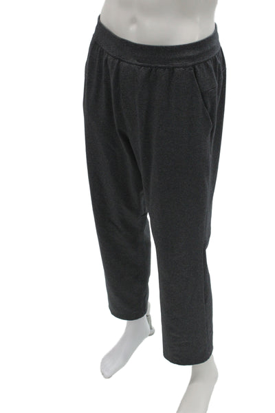 Lululemon Mens Jogger Sweatpants Dark Gray Nylon Blend Size L