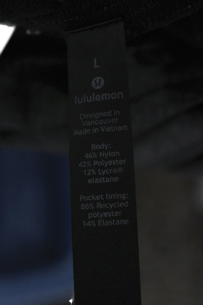 Lululemon Mens Jogger Sweatpants Dark Gray Nylon Blend Size L