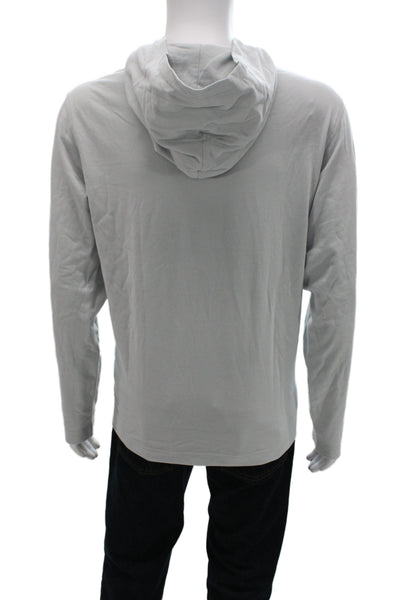 Vince Mens Blue Hoodie Size L
